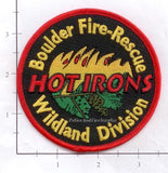 Colorado - Boulder Fire Rescue Wildland Division Fire Dept Patch