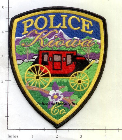 Colorado - Kiowa Police Dept Patch