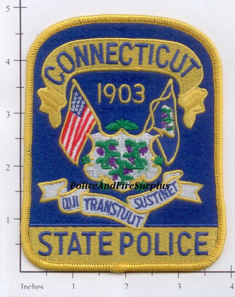 Connecticut - Connecticut State Police Patch v1 – Police And Fire Surplus