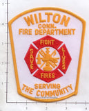 Connecticut - Wilton Fire Dept Patch