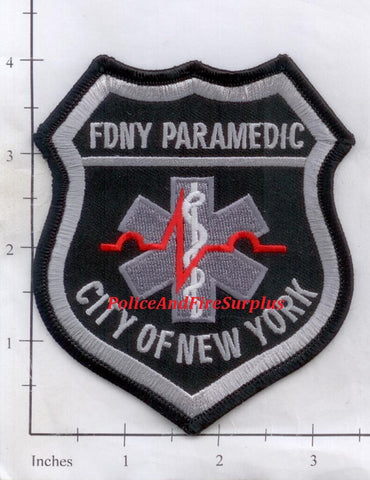 New York City Paramedic Fire Patch v20 Subdued