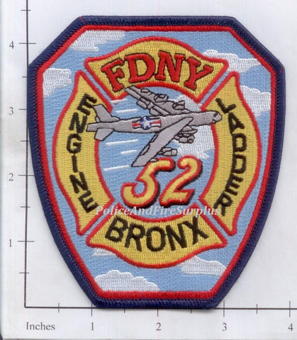 New York City Engine  52 Ladder 52 Fire Dept Patch v11
