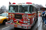 New York City Engine  23 Fire Dept Patch v5 Red