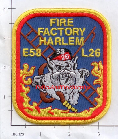 New York City Engine  58 Ladder 26 Fire Patch v26