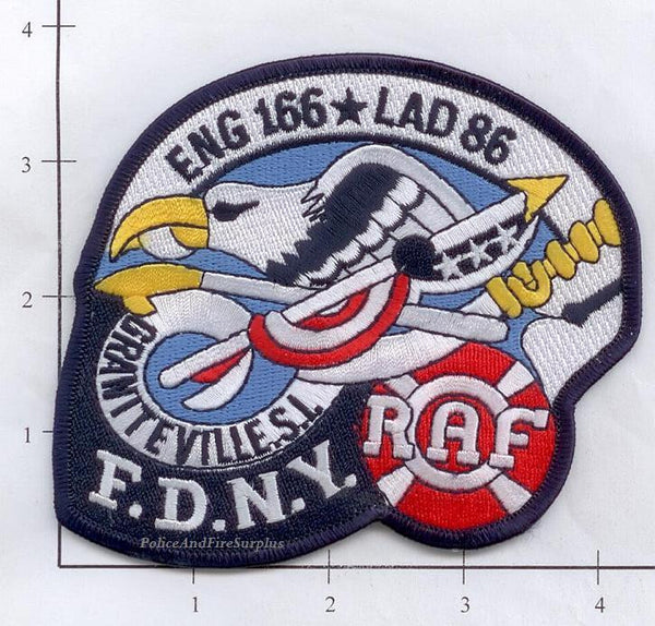 New York City Engine 166 Ladder 86 Fire Patch v4 – Police And Fire Surplus