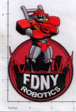 New York City Robotics Unit Fire Dept Patch
