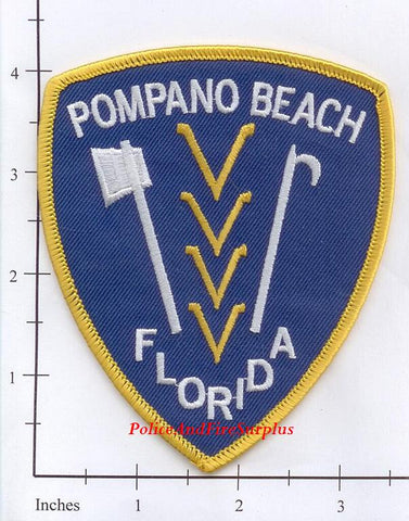 Florida - Pompano Beach Fire Dept Patch