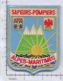 France - Alpes Maritimes Sapeurs Pompiers Fire Dept Patch v1 Velcro