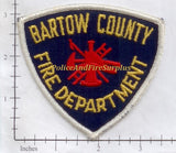 Georgia - Bartow County Fire Dept Patch