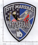 Georgia - Fitzgerald City Marshal Police Dept Patch