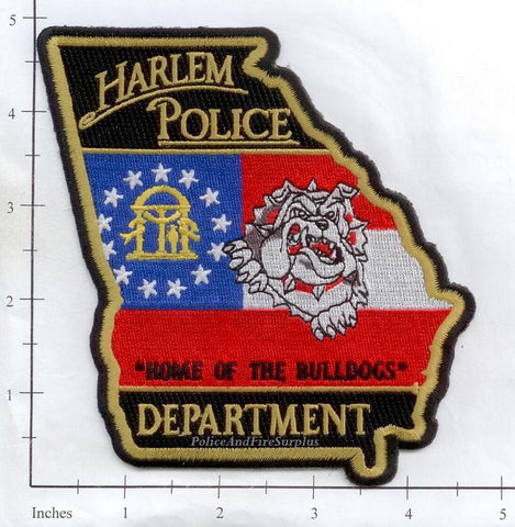 Georgia - Harlem Police Dept Patch v1