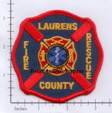 Georgia - Laurens County Fire Rescue EMS Fire Dept Patch