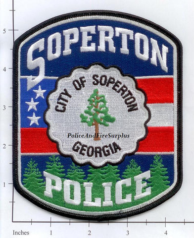 Georgia - Soperton Police Dept Patch