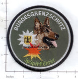 Germany - Federal Border Protection Explosives Detection K9 Police Dept Patch