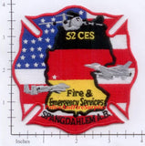 Germany - Spangdahlem Air Base 52 CES Civil Engineer Squadron Fire & Emergency Services v1