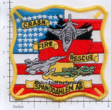 Germany - Spangdahlem Air Base Crash Fire Rescue Patch v1