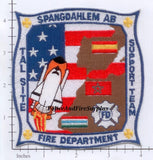 Germany - Spangdahlem Air Base Fire Dept Tal Site Support Center Patch