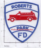 Illinois - Roberts Park Fire Dept Patch