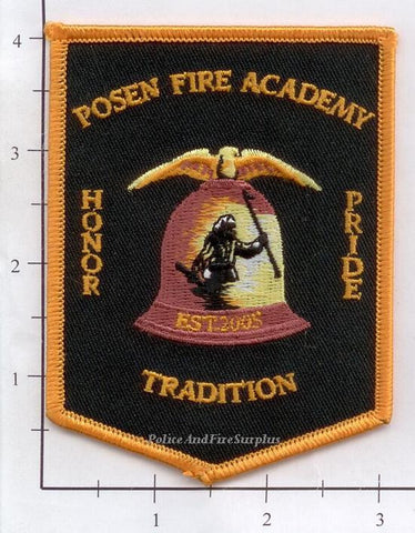 Illinois - Posen Fire Academy Fire Dept Fire Patch v1
