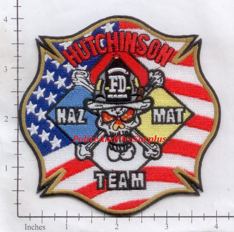 Kansas - Hutchinson Haz Mat Team Fire Dept Patch