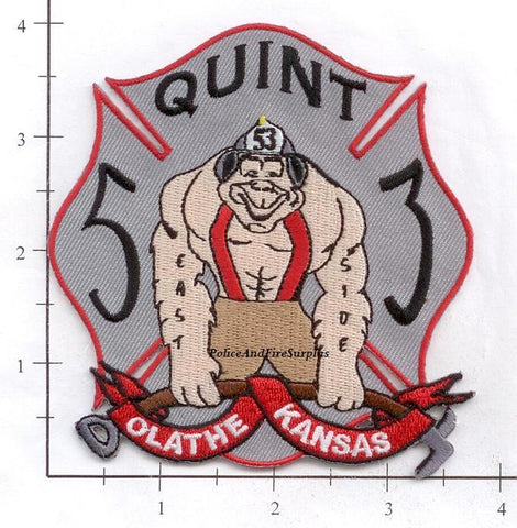 Kansas - Olathe Quint 53 Fire Dept Patch