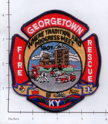 Kentucky - Georgetown Fire Rescue Patch v1