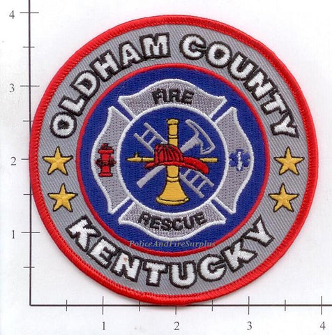 Kentucky - Oldham County Fire Rescue Fire Dept Patch