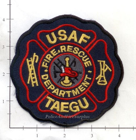 Korea - Taegu USAF Fire Rescue Patch