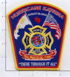 Louisiana -  New Orleans Katrina Memorial Fire Dept Patch v2