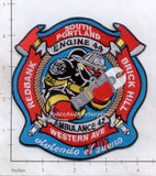Maine - South Portland Engine 44 Ambulance 42 Fire Dept Patch