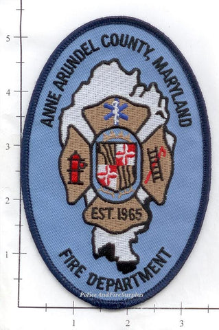 Maryland - Anne Arundel County Fire Dept Patch