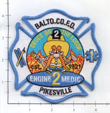 Maryland - Baltimore County Engine 2 Medic 2 Fire Dept Patch v1