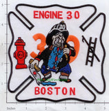 Massachusetts - Boston Engine 30 Fire Dept Patch v1