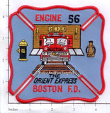 Massachusetts - Boston Engine 56 Fire Dept Patch