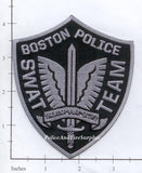 Massachusetts - Boston SWAT Team Police Dept Patch Subdued