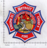 Michigan - Detroit Engine 32 Battalion Chief 6 Fire Dept Patch