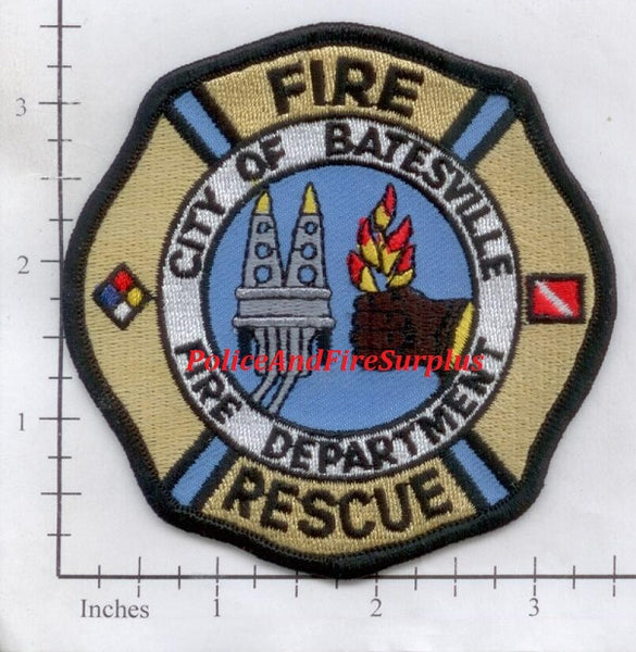 Mississippi Batesville Fire Dept Patch v1 Police And Fire Surplus