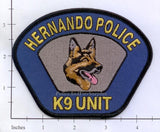 Mississippi - Hernando K-9 Unit Police Dept Patch