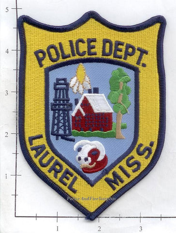 Mississippi - Laurel Police Dept Patch