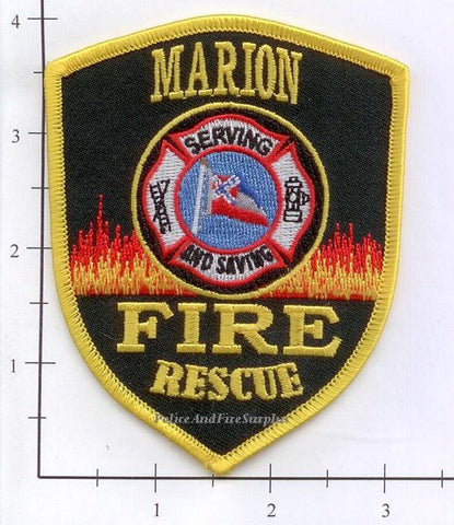 Mississippi - Marion Fire Rescue Fire Dept Patch