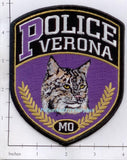 Missouri - Verona Police Dept Patch