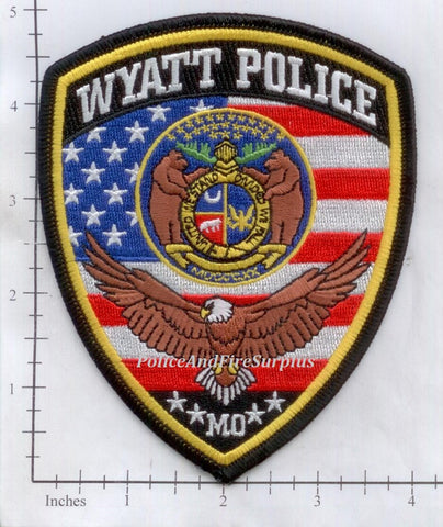 Missouri - Wyatt Police Dept Patch