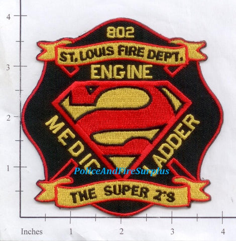 Missouri - St Louis Engine  2 Medic  2 Ladder  2 Fire Dept Patch v2