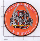 Missouri - St Louis K-9 Unit Search & Rescue Fire Dept Patch