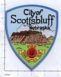 Nebraska - Scottsbluff Fire Dept Patch v2 - Light Blue Border