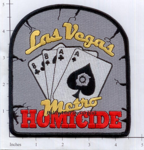 Nevada - Las Vegas Metro Homicide Police Dept Patch