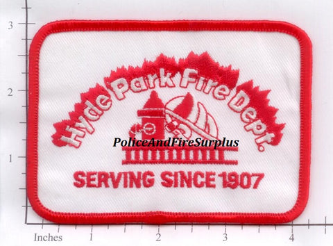 New York - Hyde Park Fire Dept Patch