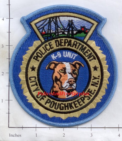 New York - Poughkeepsie K-9 Police Dept Patch