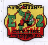 New York - Watertown Engine 2 Fire Dept Patch