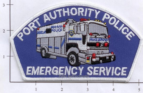 New York New Jersey Port Authority Emergency Service Police Dept Patch